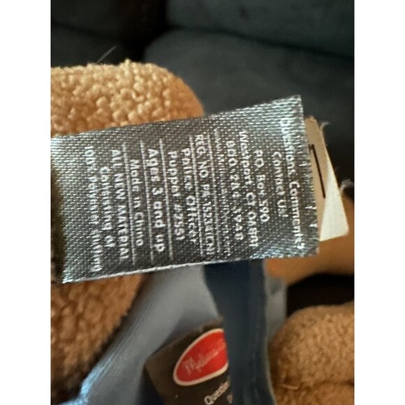 Melissa & Doug Police Officer Puppet Plush Toy With Hat & Uniform Ages 3+ 1987 - Picture 6 of 10